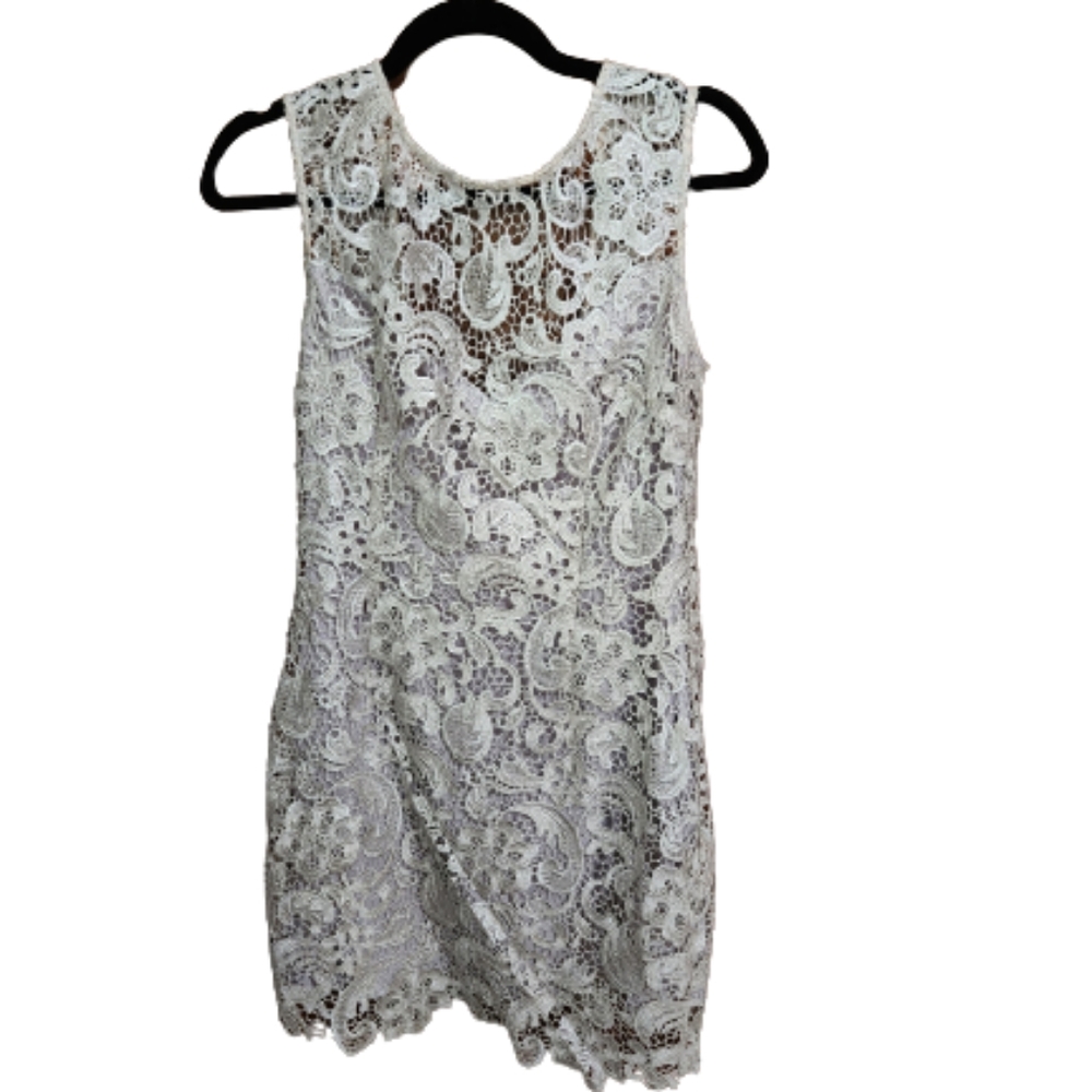 Alythea | Dresses | Alythea Beige Lace Dress